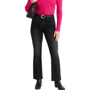 Smith Rogue Womens No.77 Boot Cut Jeans Black Wash‎ Denim Size 27x28 Western